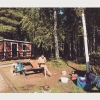 Bild från Ångersjöns Mat och Vildmarkscamping av @emeliefridaleijon - Disken torkar i solen och vi dricker kaffe. Läser. I blöta badkläder. @birgittan88 står bredvid och vilar i skuggan. Förlåt. Men detta är 