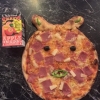 Kaninpizza barn meny . 60kr