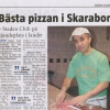 bästa pizzan i skaraborg  och sjundeplats i landet 