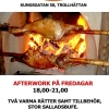 AFTER WORK PÅ FREDAGAR:
- HEL GRILLAD LAMM
- KYCKLINGFILE, I CURRYSÅS
SERVERAS MED POTATIS GRATÄNG, RIS, KLYFT POTATIS SAMT STOR SALLADSBUFE...
VÄLKOMNA...
