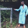 Bild från Gyllebosjön av @williamhakansson - Sooo... Found a lake, a bad ass bathrobe and a pair of strawberry clogs. Love this vacation thing. 