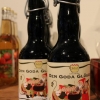 Varmt välkomna till butiken skatan där de finns ett gott utbud av lokala produkter så som den gloda glöggen från stockuts men även hembakta pepparkakor!