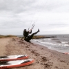 Bild av @gotlandssurfcenter - Everybody was Kitefu fighting! #kitelife #kite #SUP #gotland #tofta #cafe #beach #ninja #kick #ozone #lakai #surf #mystic #wetsuit #knutforking @gotlandssurfcenter