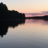 Bild av @bullmamman6 - Sjön låg helt #blank igår (De kallar det havet.. Men det heter ju Östersjön??) #fotoutmaningjuli2015 #Svärdsklova