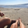 Bild från Haverdal Beach av @josefinanlw - Ganska nöjda med att vi fortfarande är lediga 