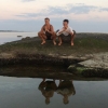Bild från Haverdal Beach av @jennyfalth - Här sitter vi.. 