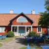 Mangårdsbyggnaden från innegården.