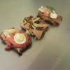 Här Rödspätta, Leverpastej och bacon, Tomat och kokt ägg