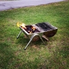 Bild från Sandskogens Camping av @p_arvidsson87 - När man campar måste man grilla minst varannan dag 