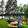 Bild från Hesjön av @fridsenhilda - Myser i Hesjön idag