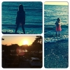 Bild av @sarajavert79 - Sommarkväll #solnedgång #gotland #strand #kalltivattnet