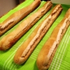 Rykande färskt lunchbröd..