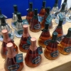 Bottles on their way to a spirit competion somewhere in the world