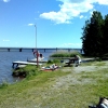 Vy över badbryggan 4:e juni 2011 