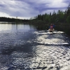 Bild av @petterikoste - #holmasjön #sun #ring#kayak