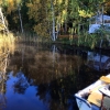 Bild från Kristina och Petteris Retreat av @petterikoste - #sauna #holmasjön #vinterbad