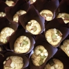 Somriga muffins med (egenodlade) rabarber, vit choklad och kardemumma!