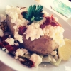 Vegetarisk bakad potatis !