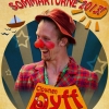 Kom och Clownen Dyff I eftermiddag klockan 16:00, nere vid stranden. Kul för barn i alla åldrar!