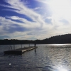 Bild från Härlanda tjärn av @jtolf - Men jag vill inte sitta här o glo på...jag vill i o simma!!! #openwater