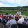 Midsommardagen har sparkat igång här på Holmö. Soffgrabbarna skapar magisk stämning.