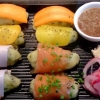 Så här ser vår svenska sushi ut, som serveras under festivaldagarna
150 kr