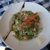 en ceasarsallad i sommarvärmen är aldrig fel,....