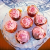 Idag bjuds det på cupcakes, tyvärr lite sämre väder men det har väl aldrig hindrat den fikasugna?
-Isac & Cajsa