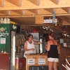 Receptionen och bar i Ladan