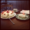Our strawberry cheesecake