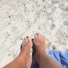 Bild av @linda5111 - Har bytt Kroatiens klippor mot sand i Hörvik! 11,5 grad i vattnet men ändå skönt! ( Lite skeptisk till badtermometern faktiskt)