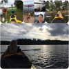 Bild från Höversby Badplats av @anderslager - Har tagit en härlig kajaktur på Hövern, det gick bra fast det var första gången. Även det viktiga fik-strandhugget lyckades. Det lär bli fler kajakturer framöver. ❤️