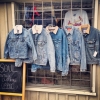 Fodrade jeansjackor från Lee, Levi's och Wrangler, från 500KR!