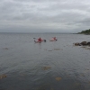 Yesterdays events were a success with everyone who tried our kayaks, from ages 9-75. Here are a couple of local boys having a blast!