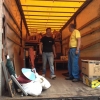 3 goa gubbar som lastar upp en trailer till Litauen!
Samarbetet med vännerna i Klaipeda har fungerat i över 10 år, så vi vet att allt kommer till dem som behöver det.