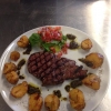 Entrecote ( hängmörad såklart )på Argentinskt vis, salsa, chimichurri & rugged potatoes
200 gr 250 kr
300 gr 300 kr
Välkomna