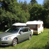 Bild av @tivedsporten - Perfekt liten vagn för orienteringstävlingar & utflykter. #tivedsporten i #tiveden #husvagn #camping