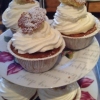 Dagens cupcake är återigen semla