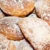 +Uaaa! Lill ha fatto 'e sfugliatelle! E so' pure bbone!
WOW! Lill har bakat Napolitansk sogliatelle! Och goda är de också! Kom och smaka! 
Ricotta, socker, apelsinskal, ceder m.m. mums!