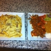 Dagens lunch turkisk iskender eller pasta fläskfilé