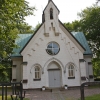 Kyrkan från framsidan. 