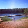 Bild av @tesss_k - Det blev en dag på stranden☀️ #hårddagpåjobbet