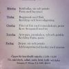 V. 5 
Veckans lunchbuffé!
Välkomna in på god mat!
