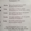 Lunchmeny v 8.