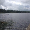 Bild från Nyboviksbadet av @petraostrand - Morgon promenad ner till sjön.