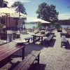 Trädgården med utsikt över Mälaren