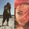 Bild från Kämpingestranden av @privatepiixii3 - I went to the beach and became a pirate #beach #sweden #summer #sun #redhead #blueeyes #blueeyedgirl #selfie