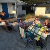 Bild från Kämpingestranden av @annikabergdahl - Var detta sommarens sista grillkväll på stranden?