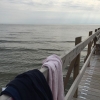 Bild från Kämpingestranden av @mariazanichelli - Årets sista dopp?