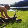 Bild av @forslundlinnea - Picknick vid sjön med mina favoriter ❤️❤️☀️